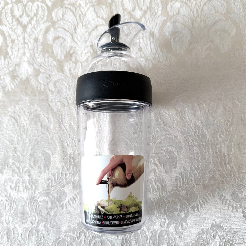 OXO Salad dressing shaker capacity 12 ozs or 350 ml